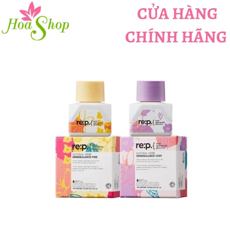 Nước Hoa Vùng Kín Rep Organic Lành Tính, An Toàn RE:P Natural Herb Innerbalance 5ml