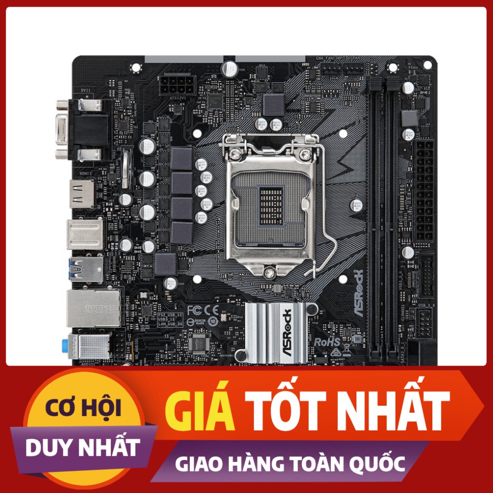 Main Asrock H470M HVS Bo mạch chủ máy tính Asrock H470M-HVS-90-MXBG60-A0UAYZ ( New ) BH 36 tháng [hàng chính hãng]