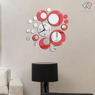 Đồng Hồ Dán Tường 3d Trang Trí Phòng Khách