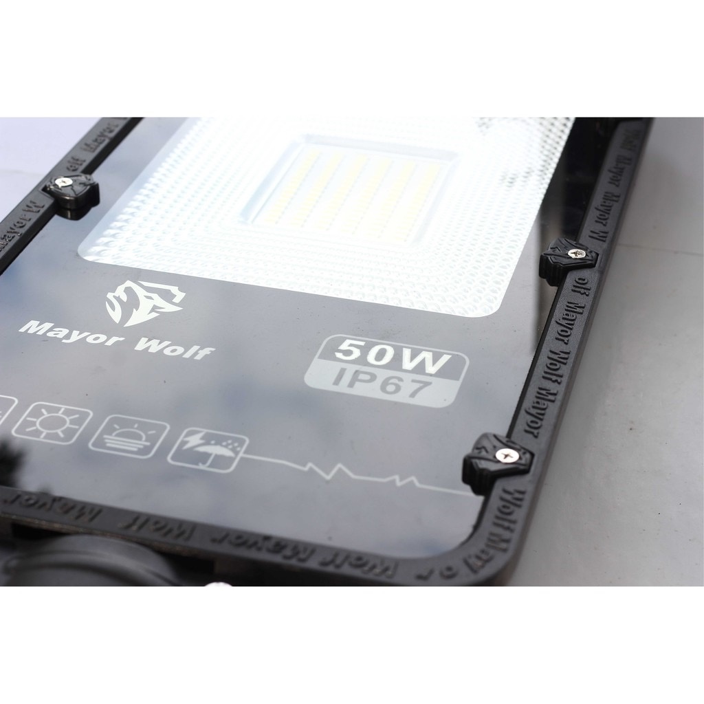 Đèn đường năng lượng mặt trời bàn trải mayorwolr LY-TYN004  50W Đèn đường lắp công viên, đường nhựa nhỏ
