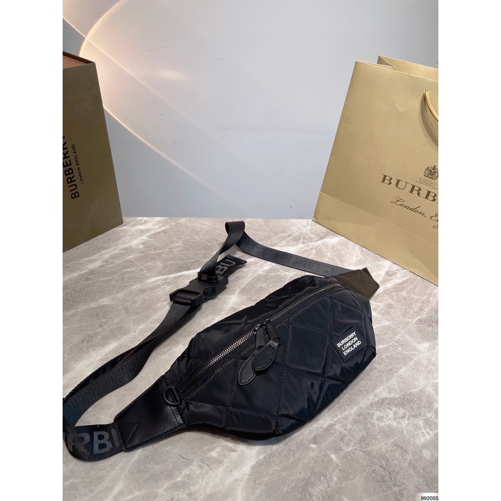 BURBERRY Túi Da Đeo Chéo Thời Trang Dành Cho Nữ