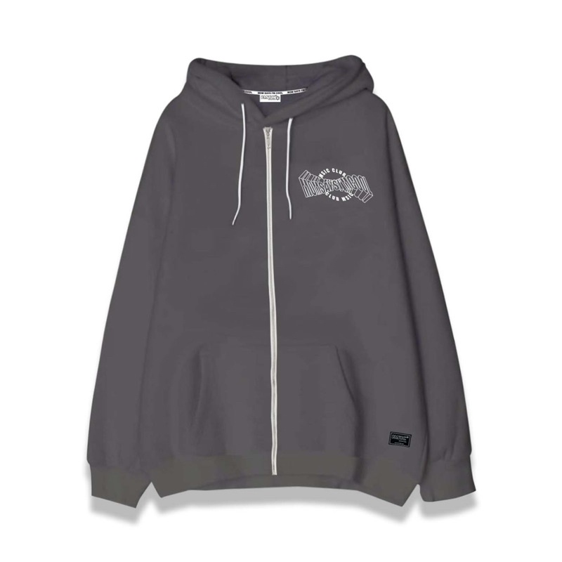 Áo Khoác MOM SAYS I'M COOL-Hoodie Zip -Local Brand Unisex- STONE