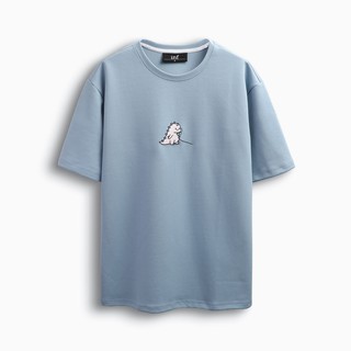 Áo Thun Cổ Tron Nam INF Cutie Embr. 4 Màu, Chất Vảin Thun Cotton Co Giãn, AT010639, SOMEHOW
