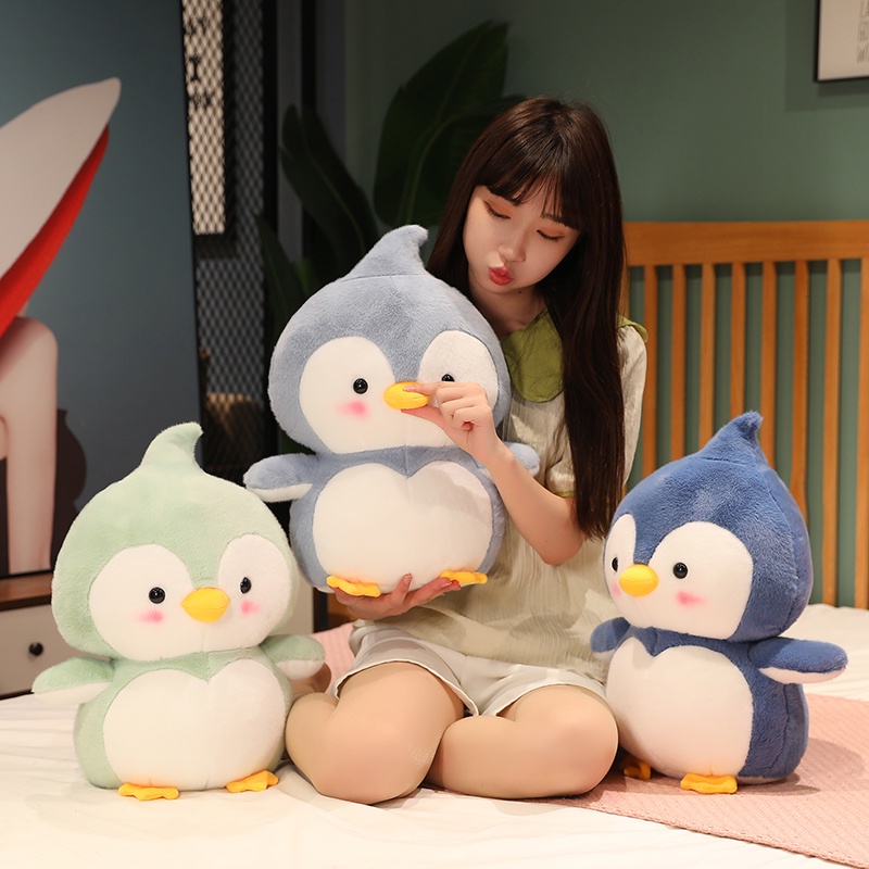 CÓ SẴNThú Nhồi Bông Hình Chim Cánh Cụt Dễ Thương 25 / 35 / 45CM