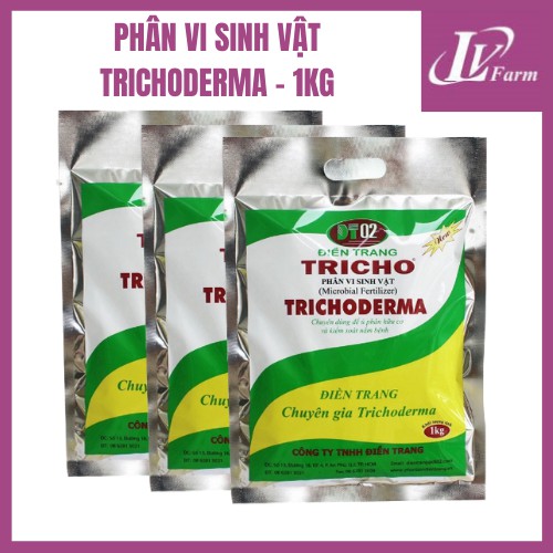 Phân Vi Sinh Vật TRICHODERMA 1KG - Nấm Đối Kháng - Chế Phẩm Lên Men Hữu Cơ