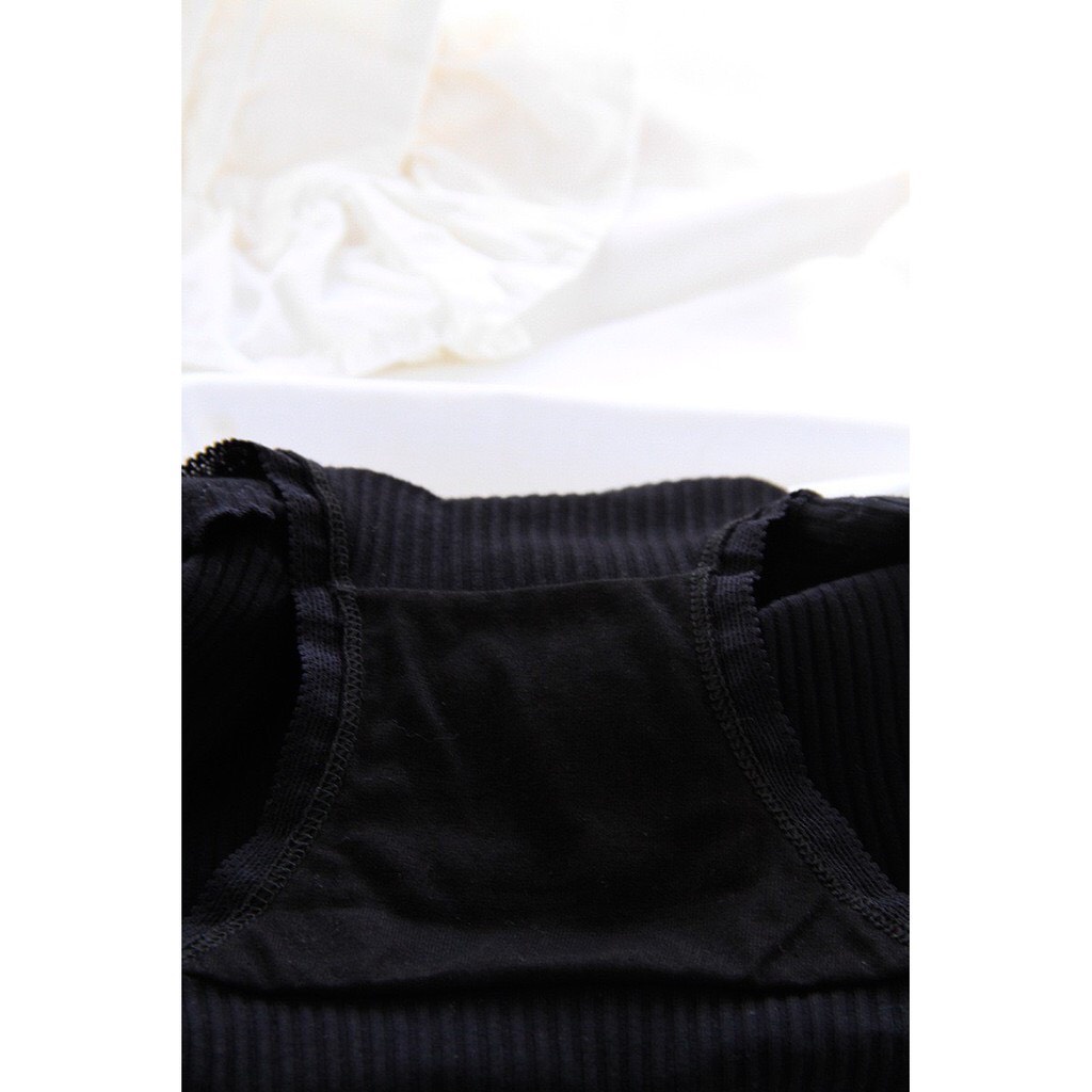 Quần Lót Nữ - Quần Lót Nữ Cotton thiết kế cạp chun bèo đính nơ gân tăm DAN STORE MÃ C875