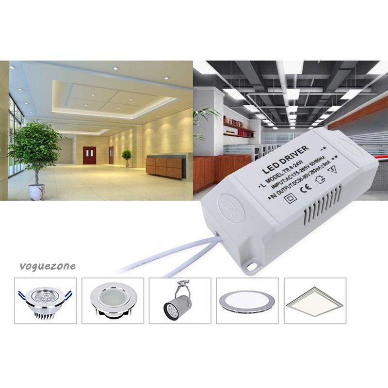 LED Driver Spare Parts Constant 12-50W Electronic AC175-265V Practical