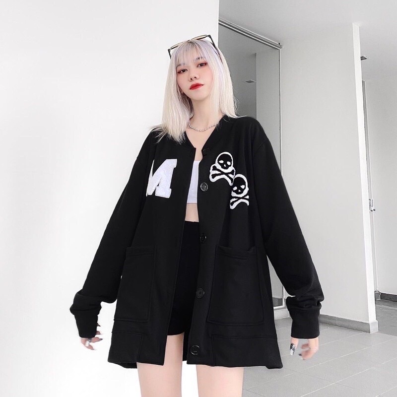 Áo Khoác Cardigan M Unisex Hot Hit Chất Nỉ Ngoại Dày Dặn (Ảnh Thật Hàng Sẵn)