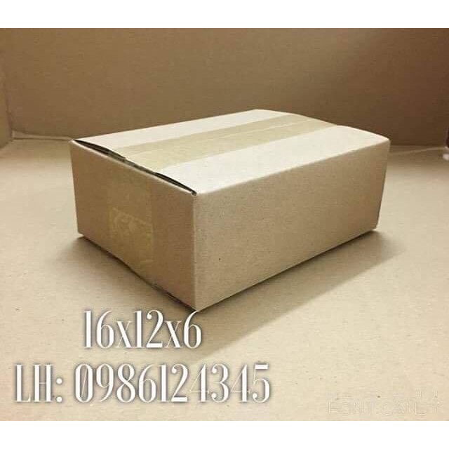 16x12x6 Combo 100 hộp carton