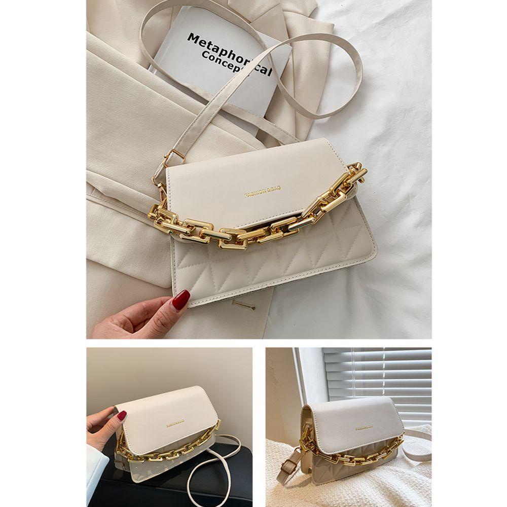 Túi Đeo Chéo Da PU Màu Cầu Vồng Thời Trang Cho Nữ