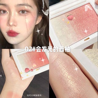 [Hàng mới về] Phấn Má Hồng Màu Sắc Gradient Tự Nhiên Chống Thấm Nước Lâu Trôi