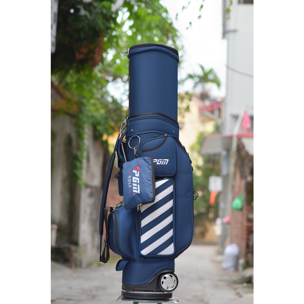 Túi gậy bánh xe chính hãng PGM QB041, túi gậy bánh xe chất liệu vải cao cấp