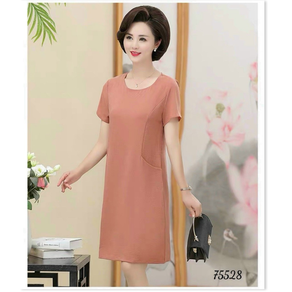 Đầm suông nữ cực xinh , tôn dáng cho các quý cô , thanh lịch siêu xinh