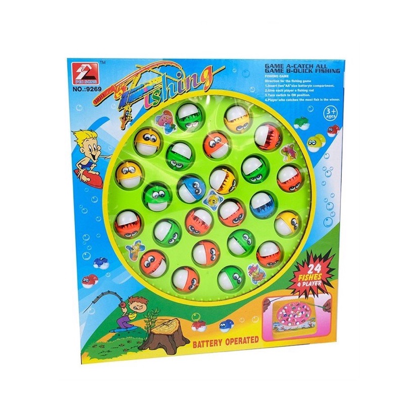 ĐỒ CHƠI CÂU CÁ 45 CON LOẠI TO CHO BÉ