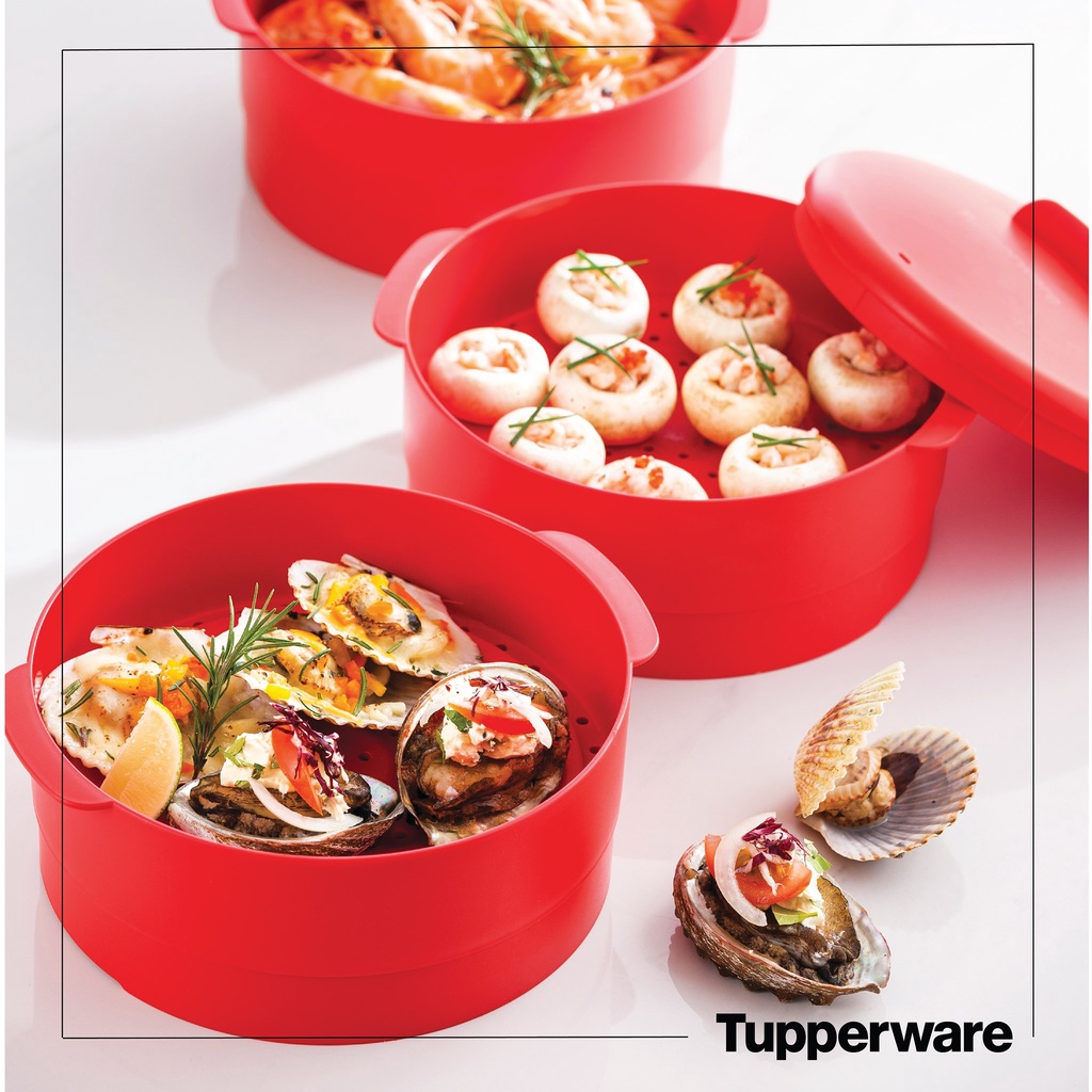 Xửng hấp Tupperware Steam It 2 Tầng
