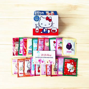 Rắc cơm Hello Kitty mẫu mới 20 gói nhỏ