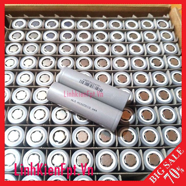 Pin 18650 lishen 2500mah xả 15a