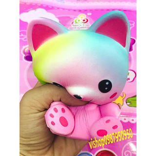 SQUISHY CHÓ CÚN NHIỀU MÀU