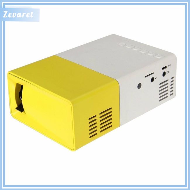Máy ChiếU Gia ĐìNh Zevaret YG300 1080P Usb Hdmi-Compa AV SD KèM Phụ KiệN