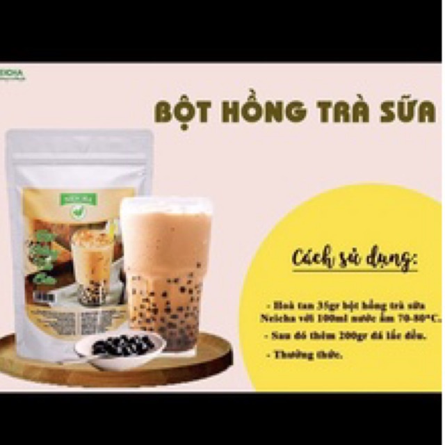 bột pha sẵn đường đen necha 200gr