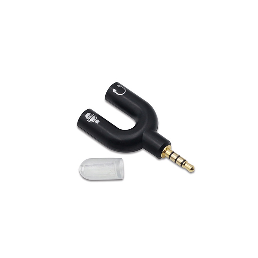 Đầu Chuyển Đổi Âm Thanh Từ Giắc Cắm 3.5mm Sang Cổng Cắm 2 Trong 1