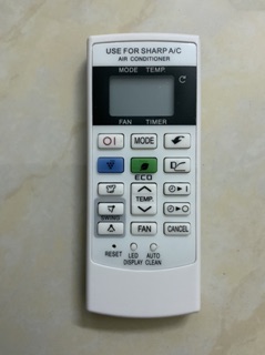 Remote máy lạnh sharp