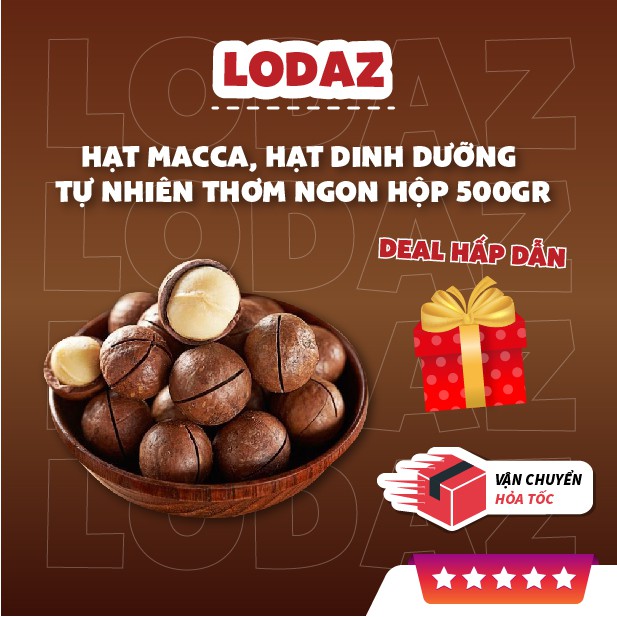Hạt macca nứt vỏ organic,hạt to, đều chất lượng chuẩn tự nhiên thơm ngon Lodaz ăn vặt vừa ngon vừa rẻ Hà Nội