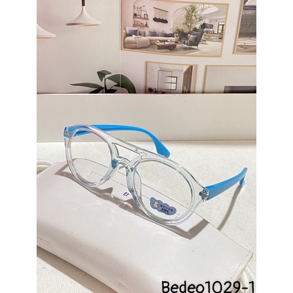 Kính mát cho bé nam nữ chống UV400, thiết kế mắt tròn dễ đeo, màu sắc thời trang