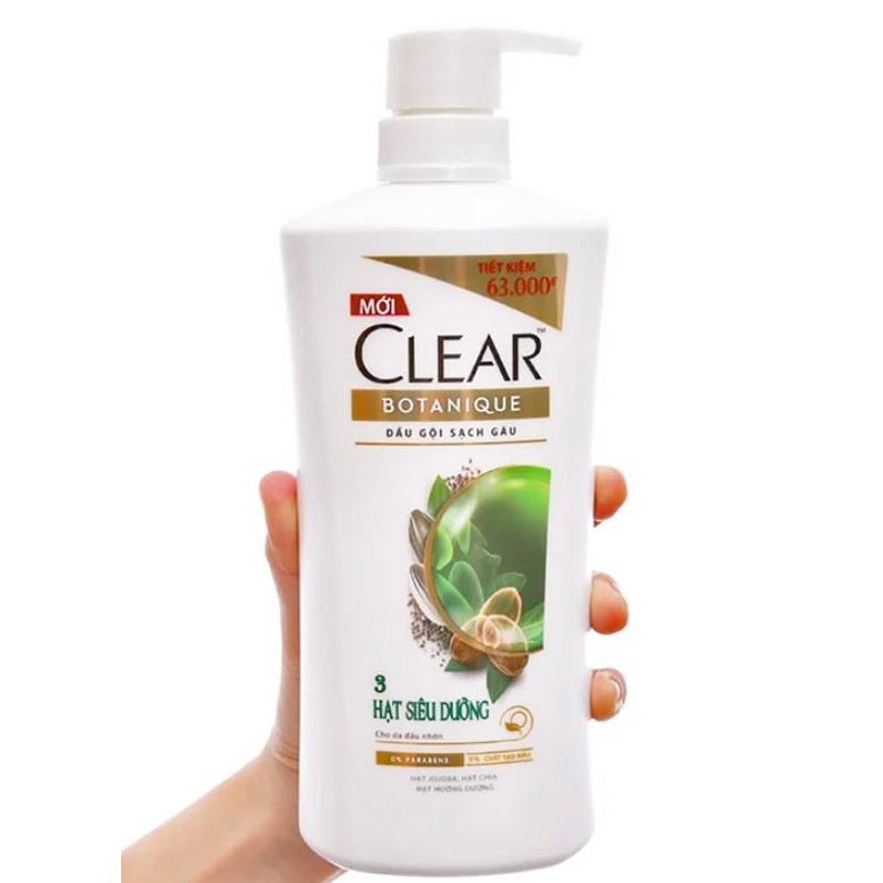 [630g] Dầu Gội Giảm Gàu, Nuôi Dưỡng Da Đầu Clear