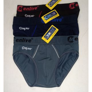 Combo 3 Quần Lót Nam Cao Cấp Menlive. cạp cao