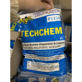 Keo sữa Techchem làm đồ handmade, dán giấy, vải, gỗ, sứ... 1kg/ túi