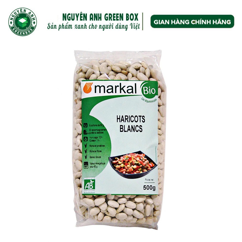 Đậu trắng hữu cơ Markal bổ sung protein cho người ăn chay