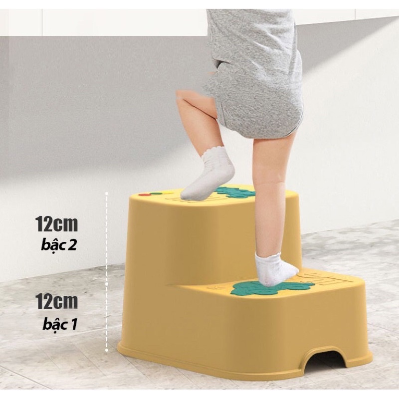 Ghế tự lập 2 tầng ngộ nghĩnh ( đủ 3 màu)