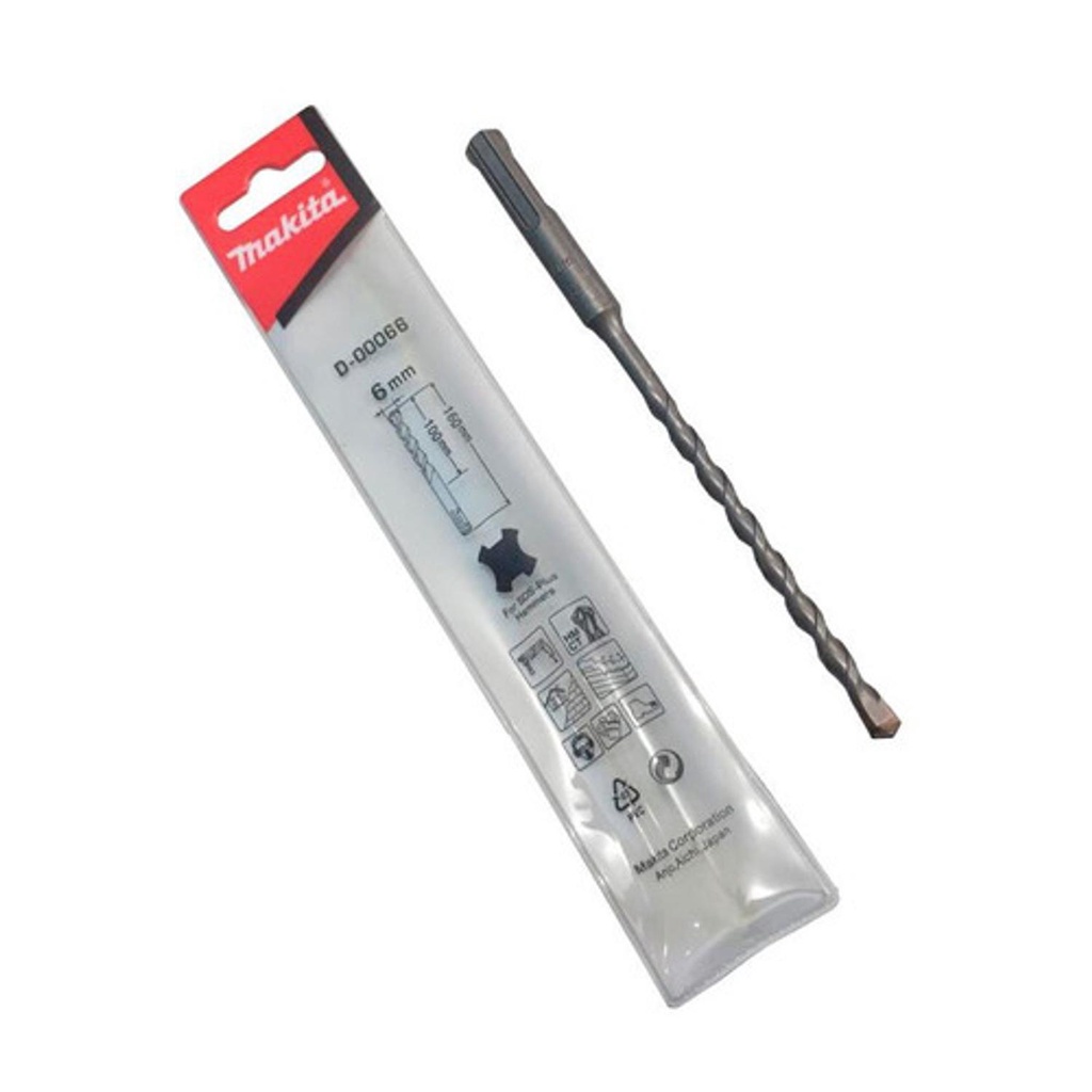 Mũi Khoan Bê Tông MAKITA SDS-Plus 6 ~ 20 mm  - Chính Hãng