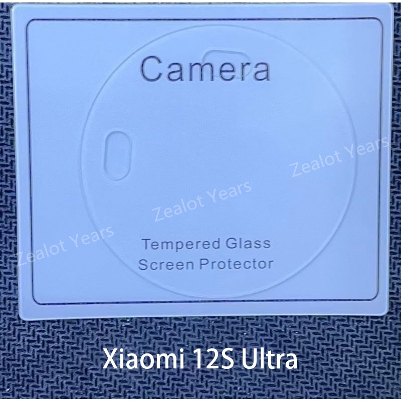 Kính Cường Lực 3D Trong Suốt Bảo Vệ Camera Cho Xiaomi 12S Ultra 5G 12SU Mi 12 S