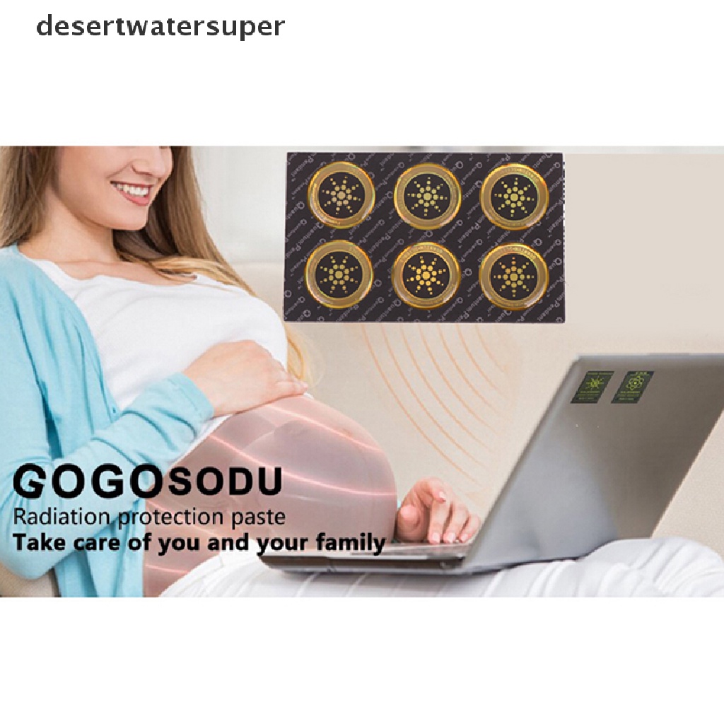 Bộ 6 Miếng Dán Chống Bức Xạ Cho Điện Thoại Sự Bảo Vệ