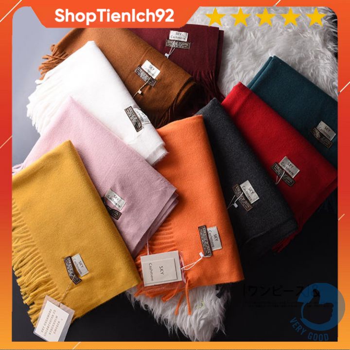 Khăn Cashmere Chất Len Dệt Mịn tienich