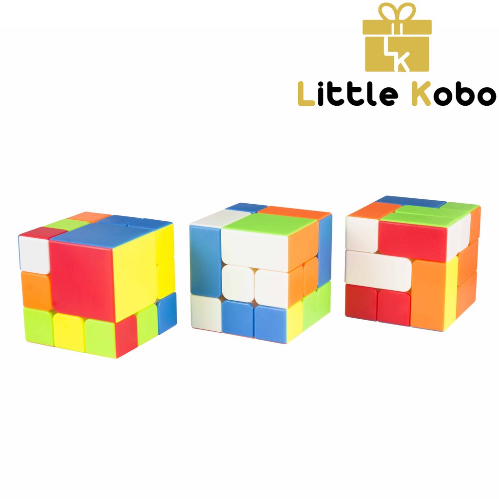 Rubik Biến Thể Z-Cube Bandaged Cube 3x3 Stickerless