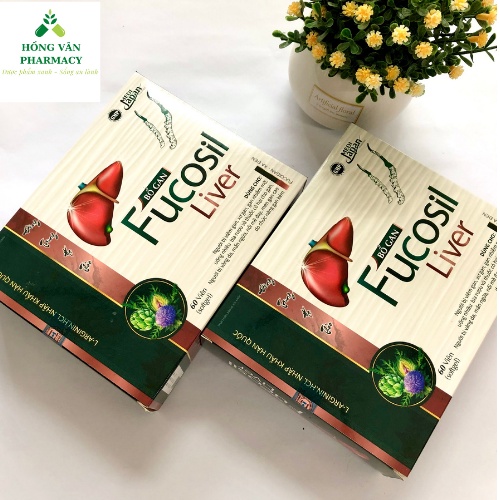 Viên uống bổ gan Fucosil Liver, hỗ trợ giải độc gan, làm mát, hạ men gan, tăng cường chức năng gan