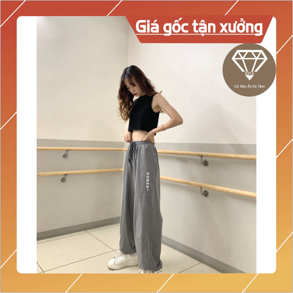 🍁Quần thun dài dáng thụng🍁