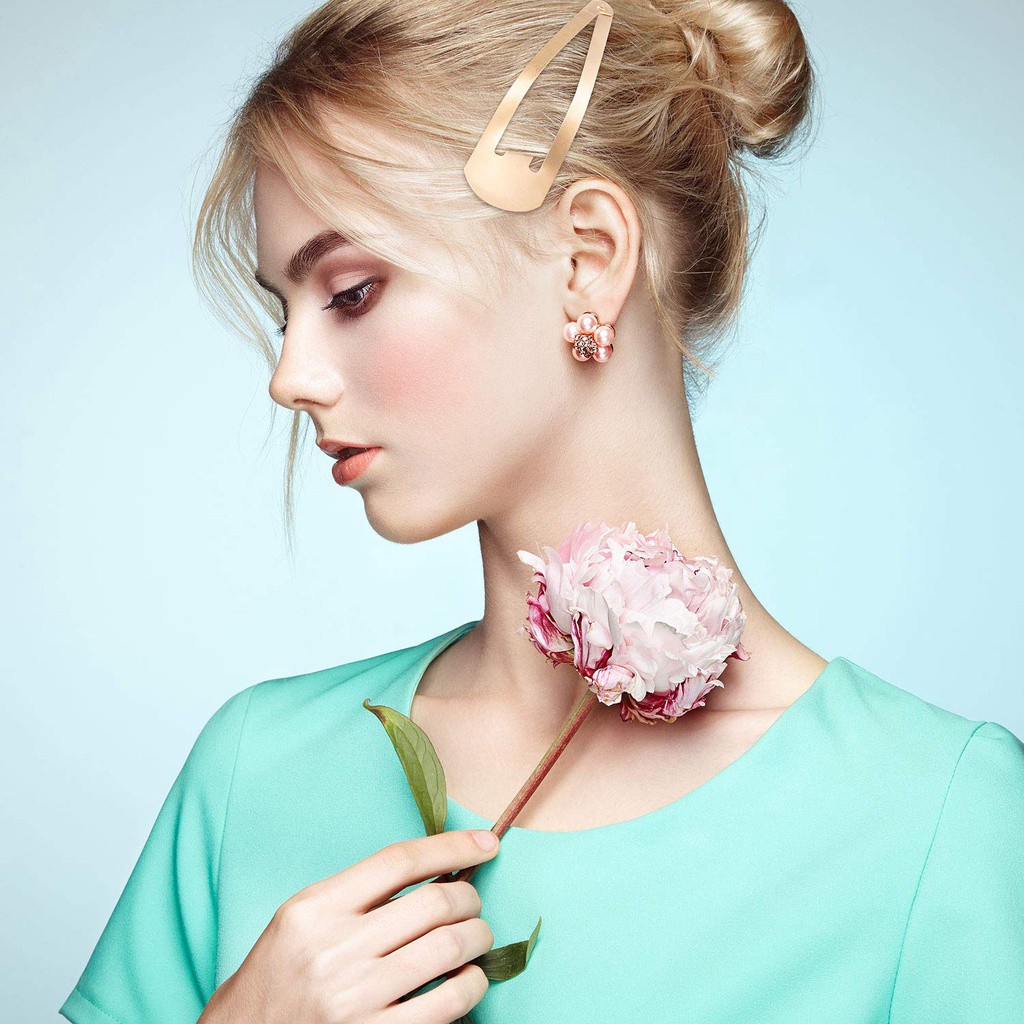 Kẹp Tóc Bb Bằng Kim Loại Màu Đen Nhiều Màu Siêu Bền Tiện Dụng Cho Nữ