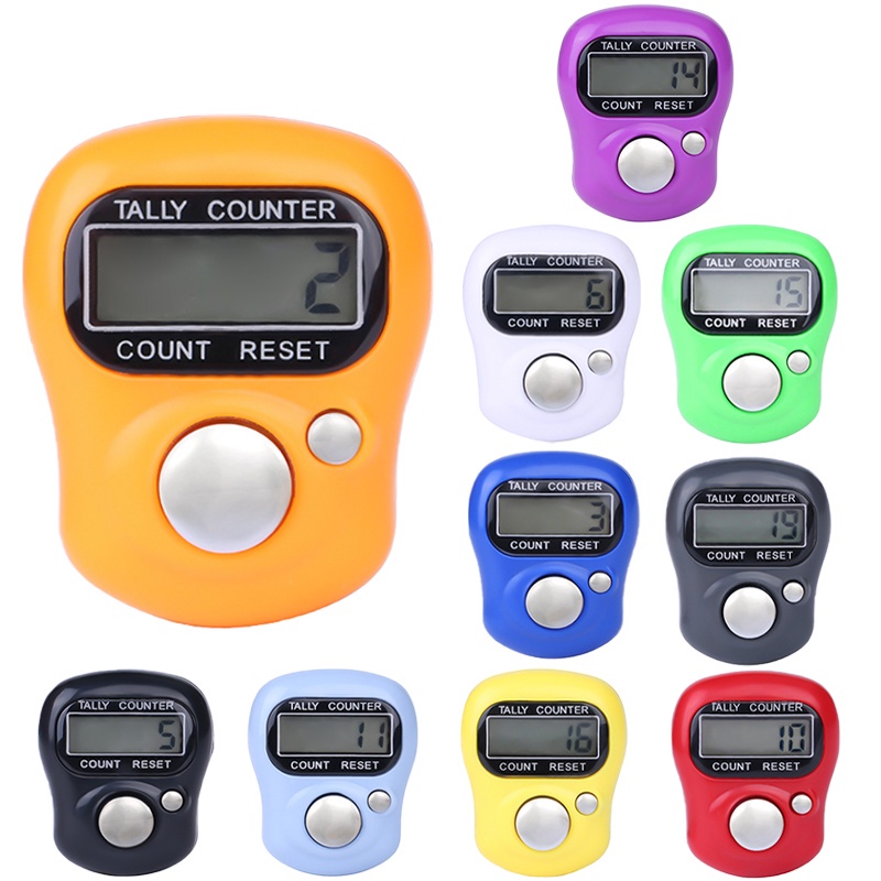 Máy Đếm Đeo Ngón Tay Mini Màn Hình LCD