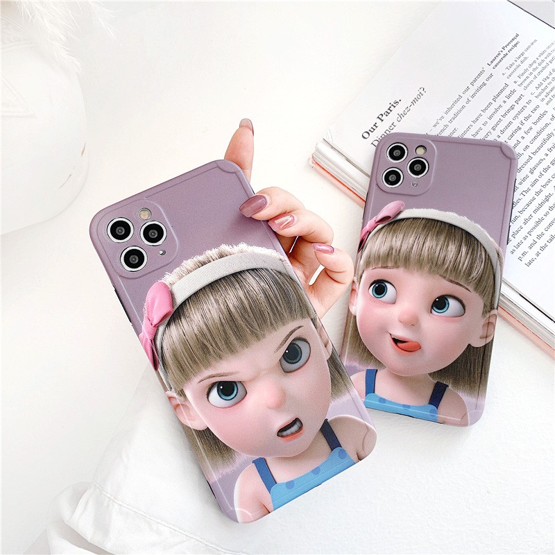 Ốp lưng iphone Baby Doll IMD dày dặn viền nổi 5/5s/6/6plus/6s/6splus/7/7plus/8/8plus/x/xr/xs/11/12/pro/max/plus/promax | BigBuy360 - bigbuy360.vn