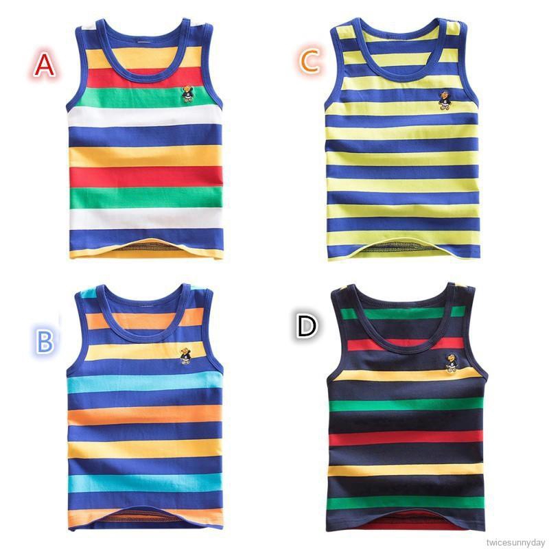 Áo thun cộc tay cổ tròn đáng yêu cho bé