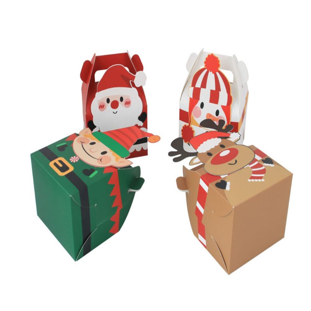 CHOOKEY Set 24 Hộp Đựng Bánh Kẹo Giáng Sinh Dễ Thương