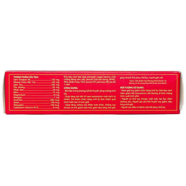 Sâm Nhung Cường Lực Tuệ Linh - Bổ thận tráng dương, bồi bổ khí huyết, tăng cường sinh lực nam giới
