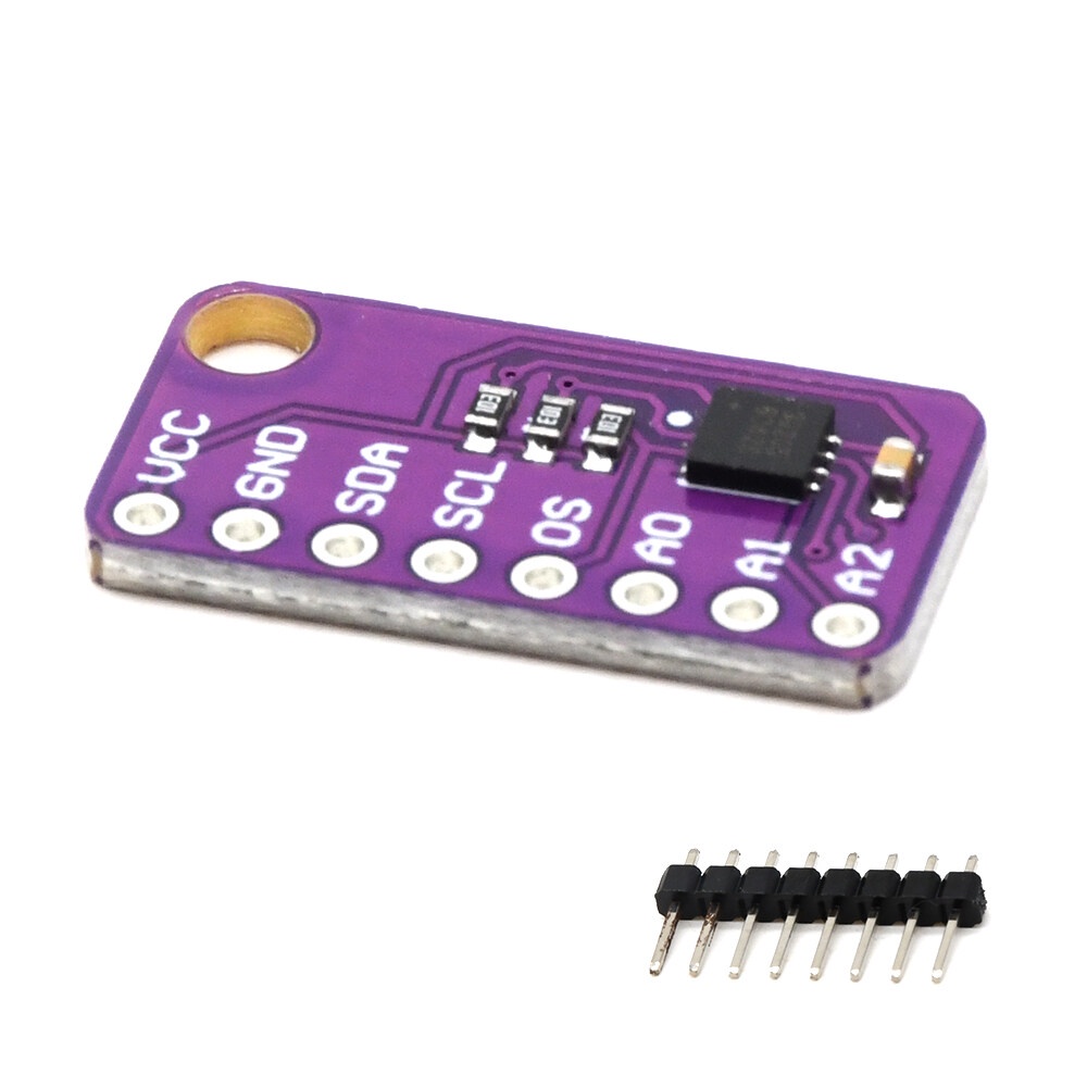 Mô Đun Cảm Biến Nhiệt Độ Cơ Thể Người Hai Dây AIDEEPEN MCU-30205 MAX30205MTA 2.7V-3.3V