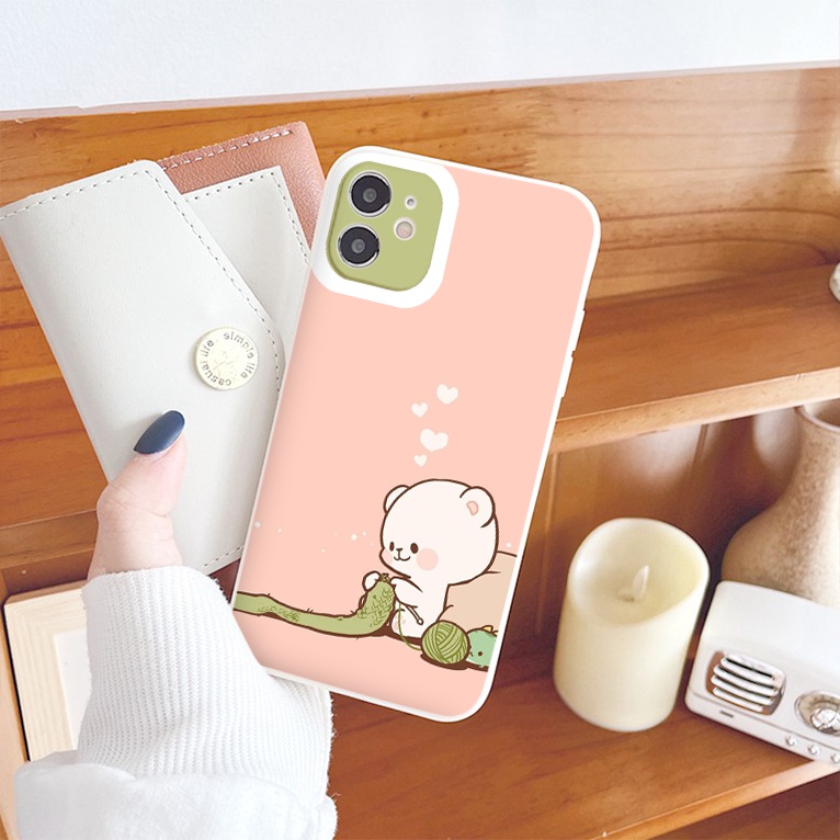 ốp iphone cặp ốp đôi Couple gấu len siêu đáng yêu iPhone 6/6plus/6splus/7/7plus/8/8plus/x/xs/xr/xsmax/11/12/13/pro/max