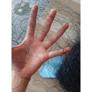 30m lưới chim đêm lỗ mắt 7 phân bẫy chim đêm, Cúm núm, Quốc , trích,Cò sợi 20,22 màu đen