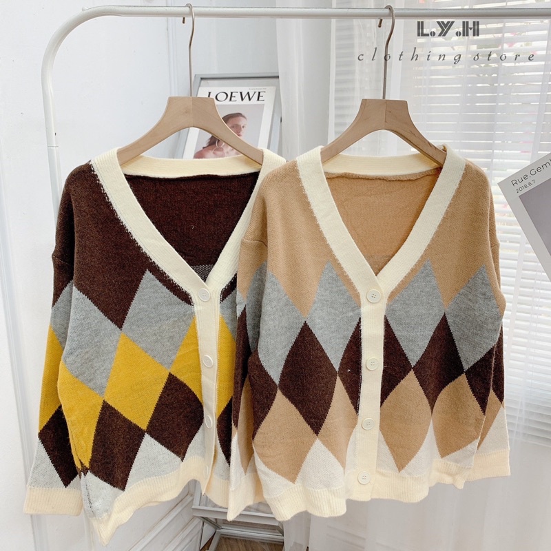 [ CÓ ẢNH THẬT + VIDEO TỰ QUAY ] Áo Cangidan Hình From Vừa Cúc Cài Chất Len Đẹp Loại 1 | BigBuy360 - bigbuy360.vn